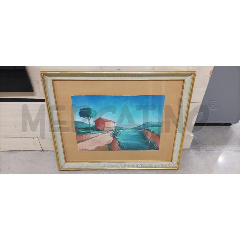 QUADRO 73X59 CASA ALBERO FIUME | Mercatino dell'Usato Acerra 1