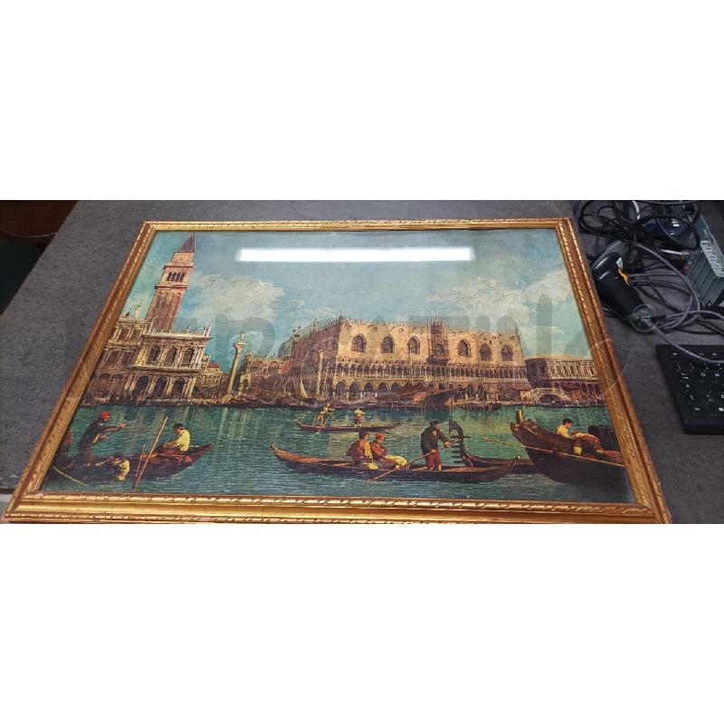QUADRO 76X57 GONDOLE TORRE  | Mercatino dell'Usato Acerra 1