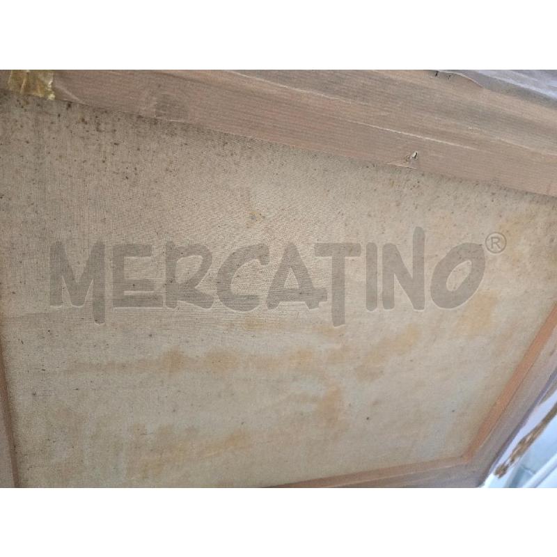 QUADRO 86X66 CORNICE DORATA FIGURA MARE CASE  | Mercatino dell'Usato Acerra 3