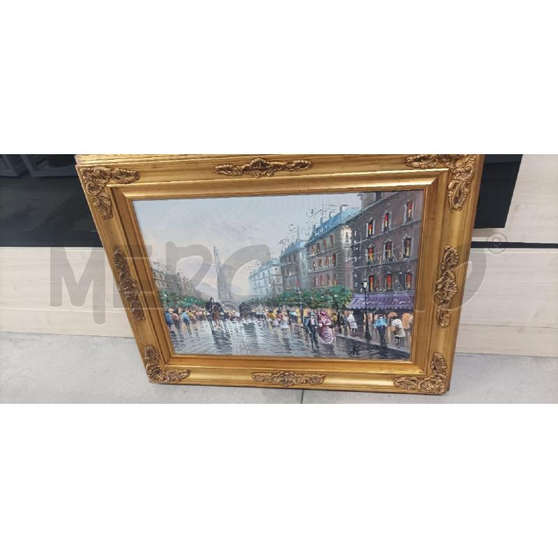 QUADRO 91X71 PARIGI TORRE CASE | Mercatino dell'Usato Acerra 1