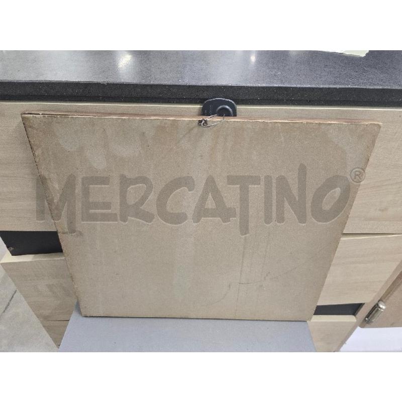 QUADRO ARAZZO CAVALLI CORNICE DORATA 50X43 | Mercatino dell'Usato Acerra 2