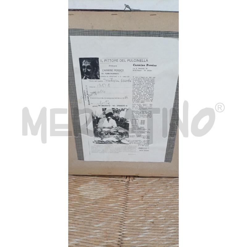 QUADRO BOTTIGKLI E CAFFETTIERA 34X39 | Mercatino dell'Usato Acerra 2