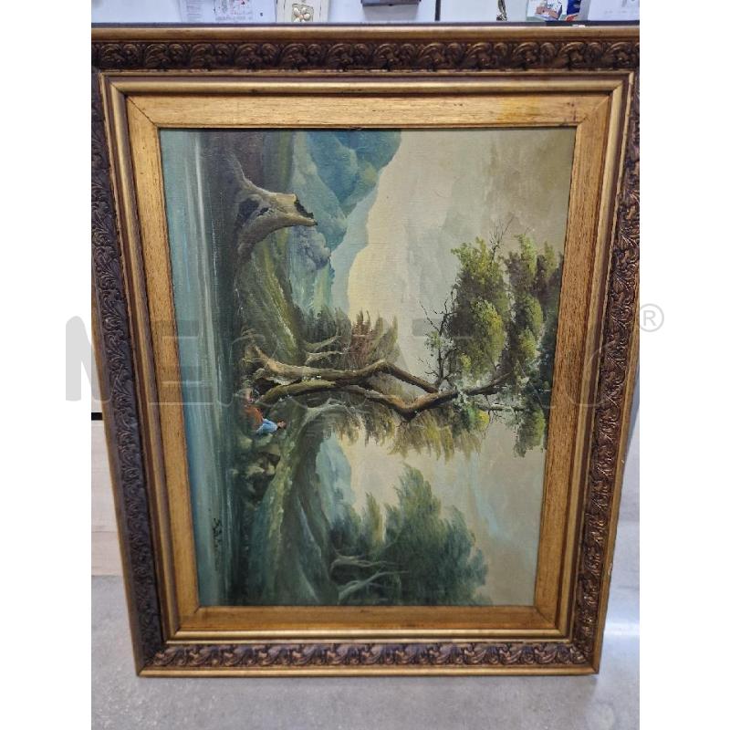 QUADRO CAMPAGNA DUE PERSONE SEDUTE | Mercatino dell'Usato Acerra 1
