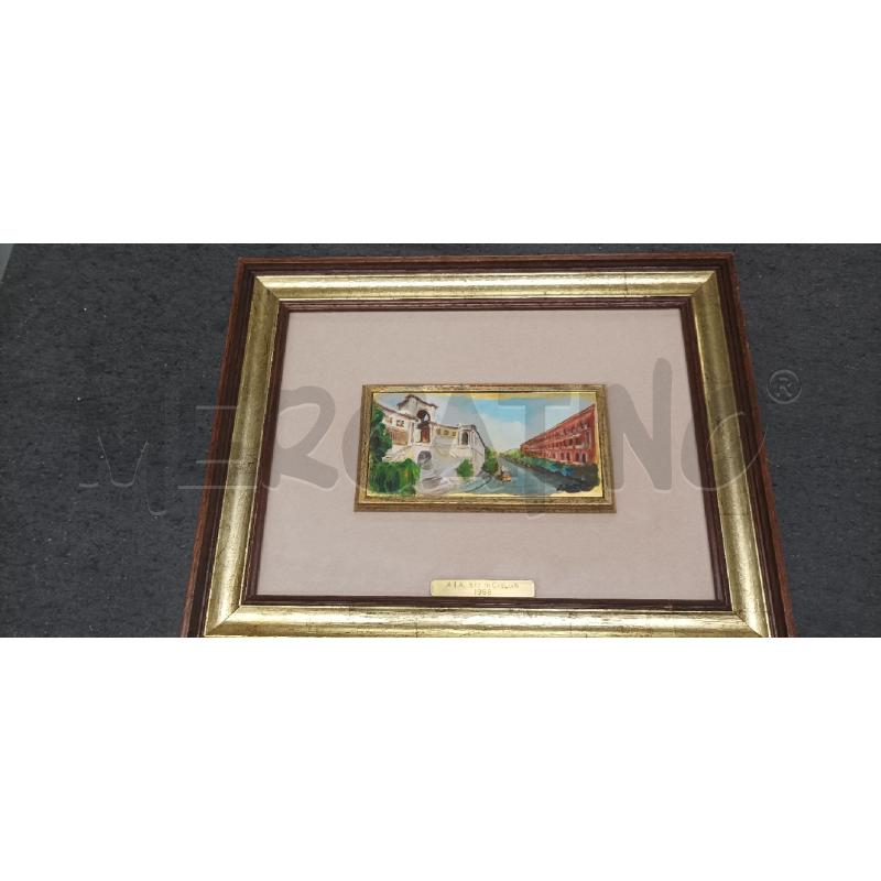 QUADRO CASE ALBERI 32X26 | Mercatino dell'Usato Acerra 1