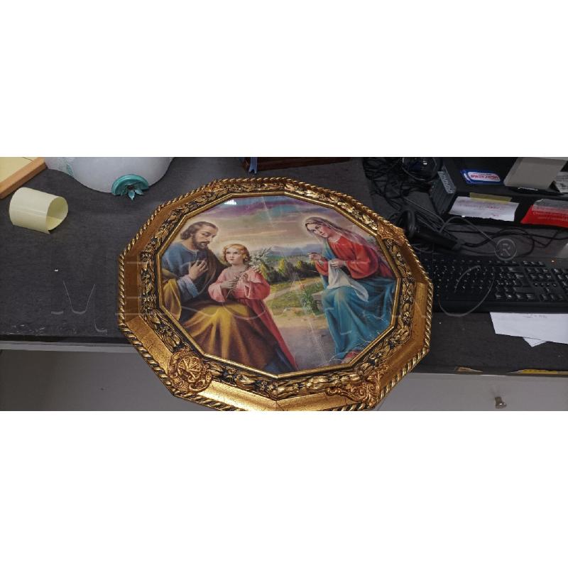QUADRO CIRCOLARE FIG. SACRA | Mercatino dell'Usato Acerra 1