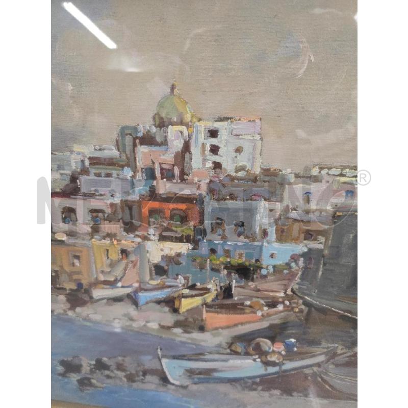 QUADRO CORNICE DORATA CASE MARE 84X64 | Mercatino dell'Usato Acerra 3