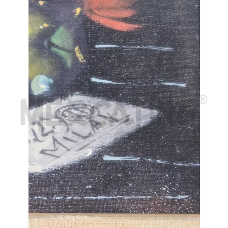 QUADRO CORNICE DORATA FIGURA FRUTTA VASO 44X50 | Mercatino dell'Usato Acerra 2
