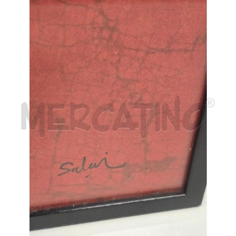 QUADRO CORNICE NERA FIGURE VARIE 52X76 | Mercatino dell'Usato Acerra 2