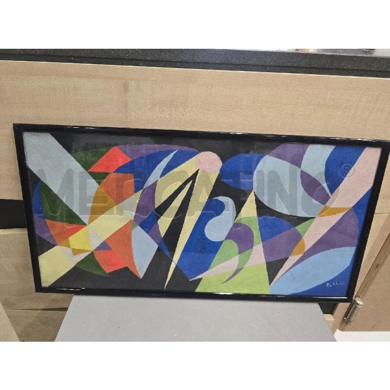 QUADRO CORNICE NERA VARIE FIGURE 65X33 | Mercatino dell'Usato Acerra 1