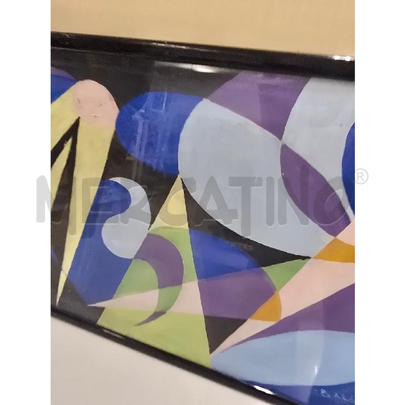 QUADRO CORNICE NERA VARIE FIGURE 65X33 | Mercatino dell'Usato Acerra 3