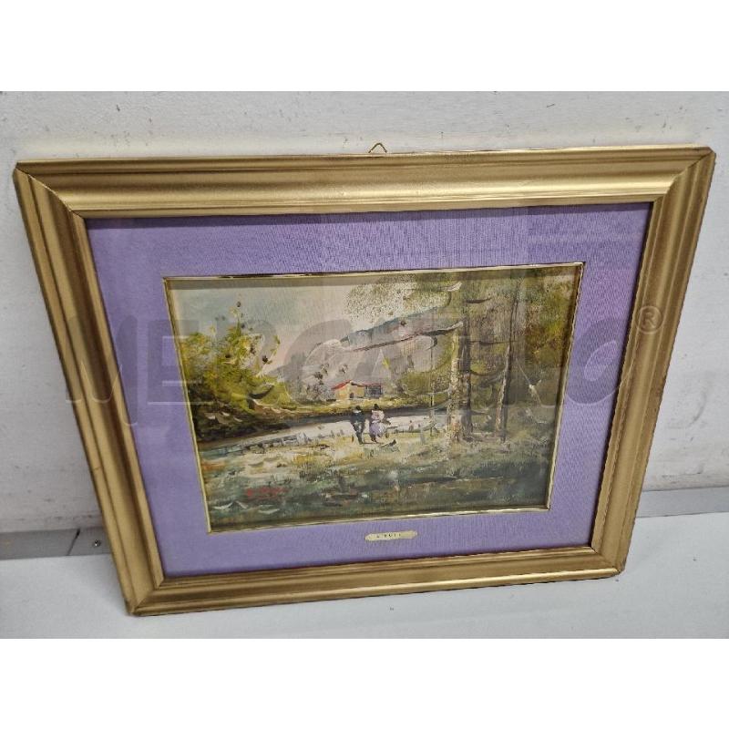 QUADRO DUE DONNE CASA 58X48 | Mercatino dell'Usato Acerra 1