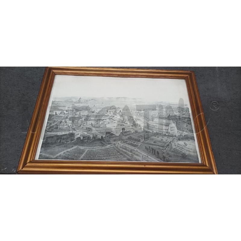 QUADRO FIGURA PAESAGGIO BIANCO NERO | Mercatino dell'Usato Acerra 1