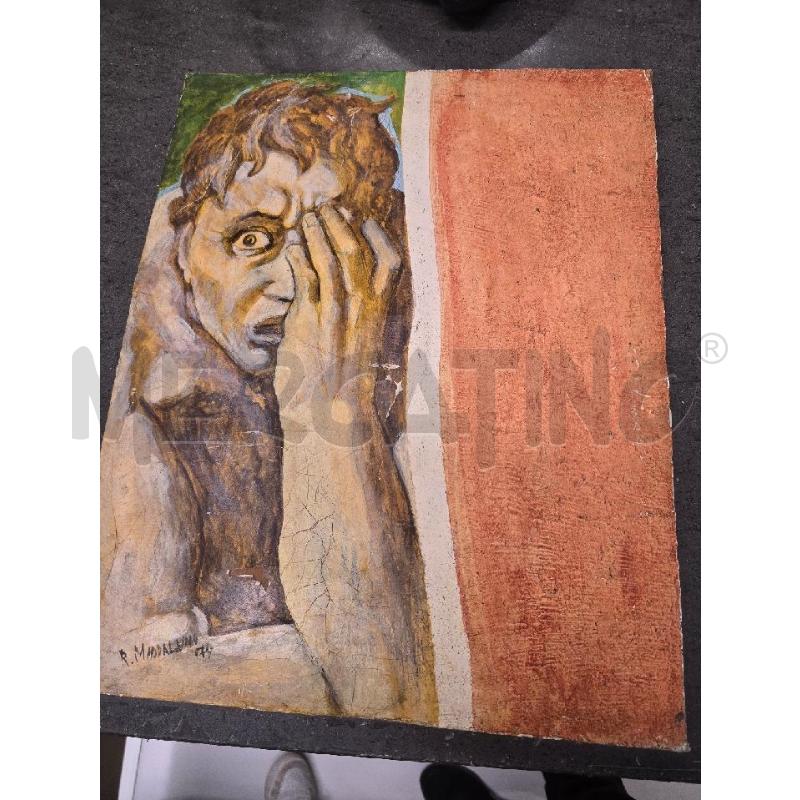 QUADRO FIGURA VOLTO 60X40 | Mercatino dell'Usato Acerra 1