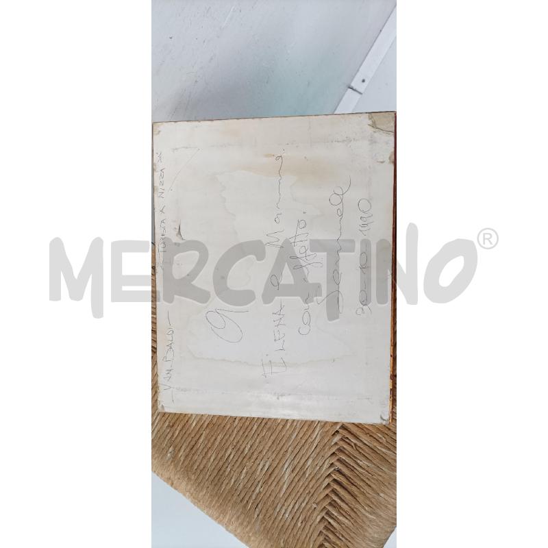 QUADRO FONTANA DONNA SEDUTA ALBERI 32X26 | Mercatino dell'Usato Acerra 3