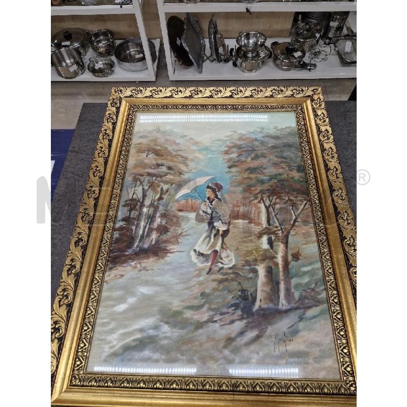 QUADRO G. MORFINI  ALBERI DONNA OMBRELLO | Mercatino dell'Usato Acerra 1