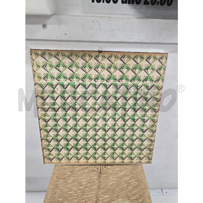 QUADRO GRIGIA FIGURA BAMBINO 49X49 | Mercatino dell'Usato Acerra 3