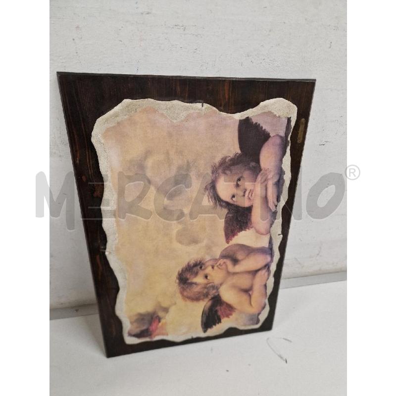QUADRO LEGNO PIETRA ANGELI | Mercatino dell'Usato Acerra 1