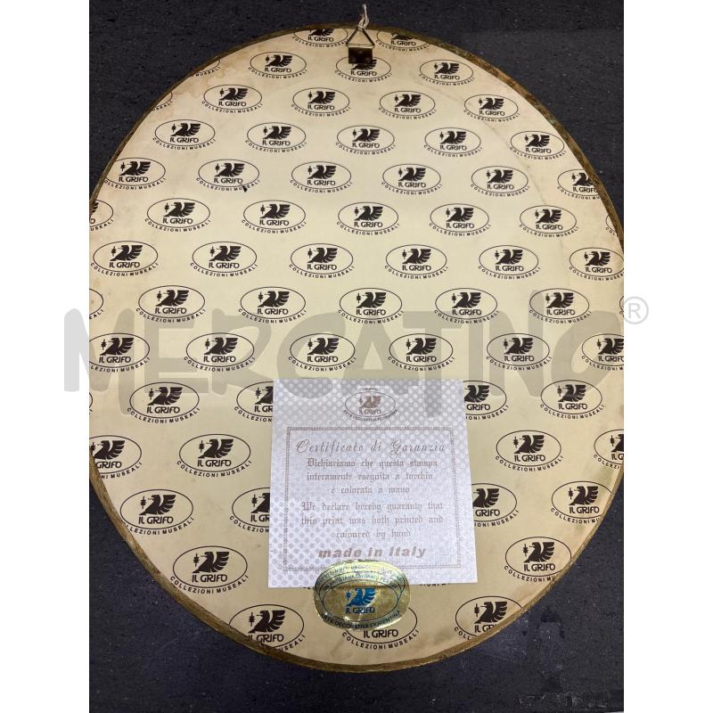 QUADRO OVALE CORNICE DORATA 42X26 FIGURA NOBILI | Mercatino dell'Usato Acerra 3