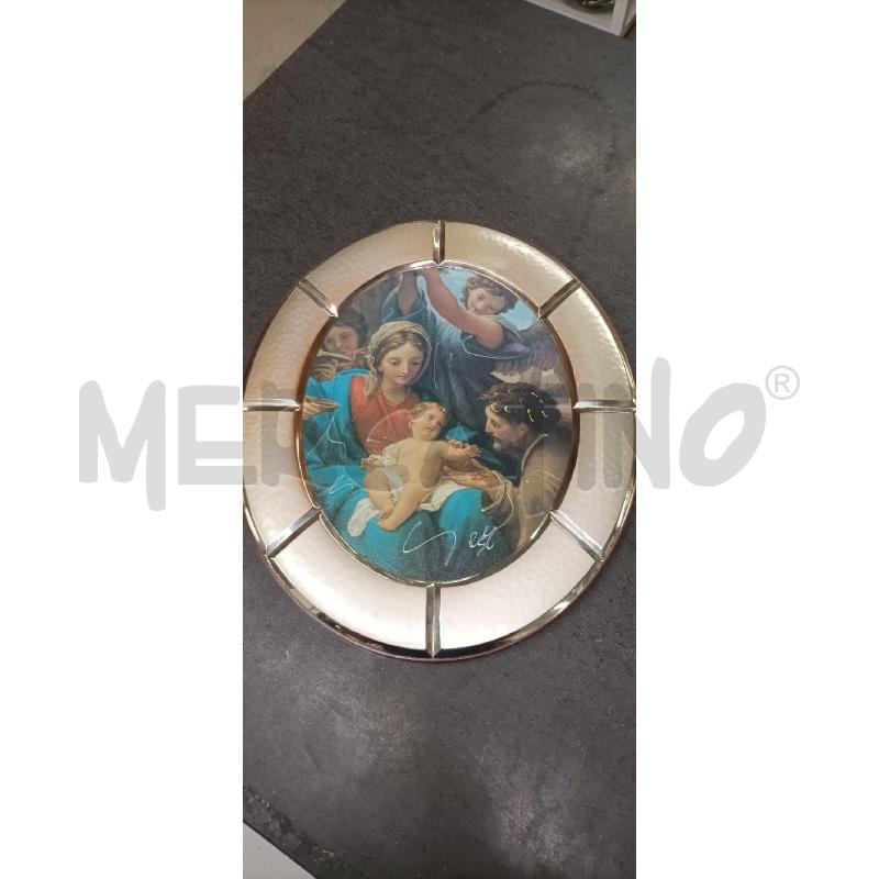 QUADRO OVALE FIG.SACRA  | Mercatino dell'Usato Acerra 1