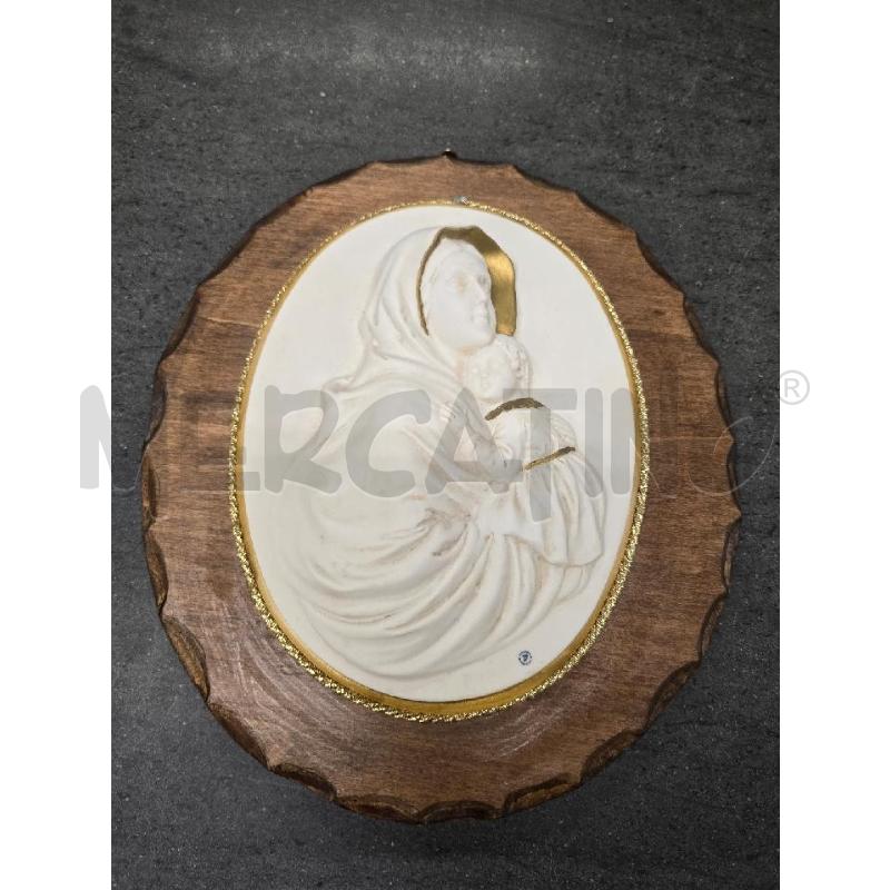 QUADRO OVELE FIGURA SACRA BIANCA | Mercatino dell'Usato Acerra 1