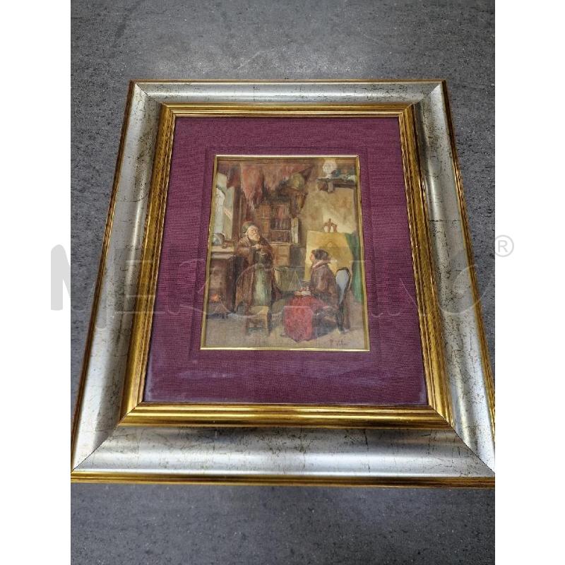 QUADRO PERSONA SEDUTA IN STANZA | Mercatino dell'Usato Acerra 1