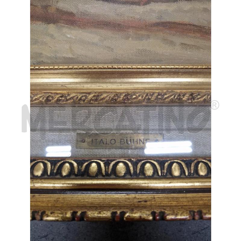 QUADRO PESCATORE 2BARCHETTE CASETTA 50X40 | Mercatino dell'Usato Acerra 2