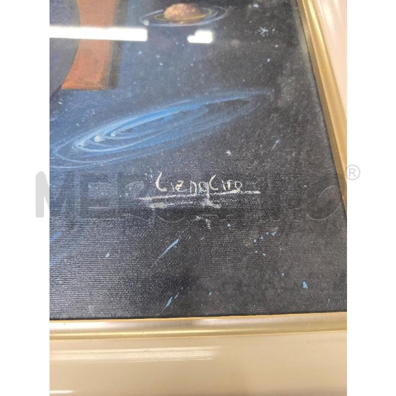 QUADRO PIANETA LIBRO 63X54 | Mercatino dell'Usato Acerra 2