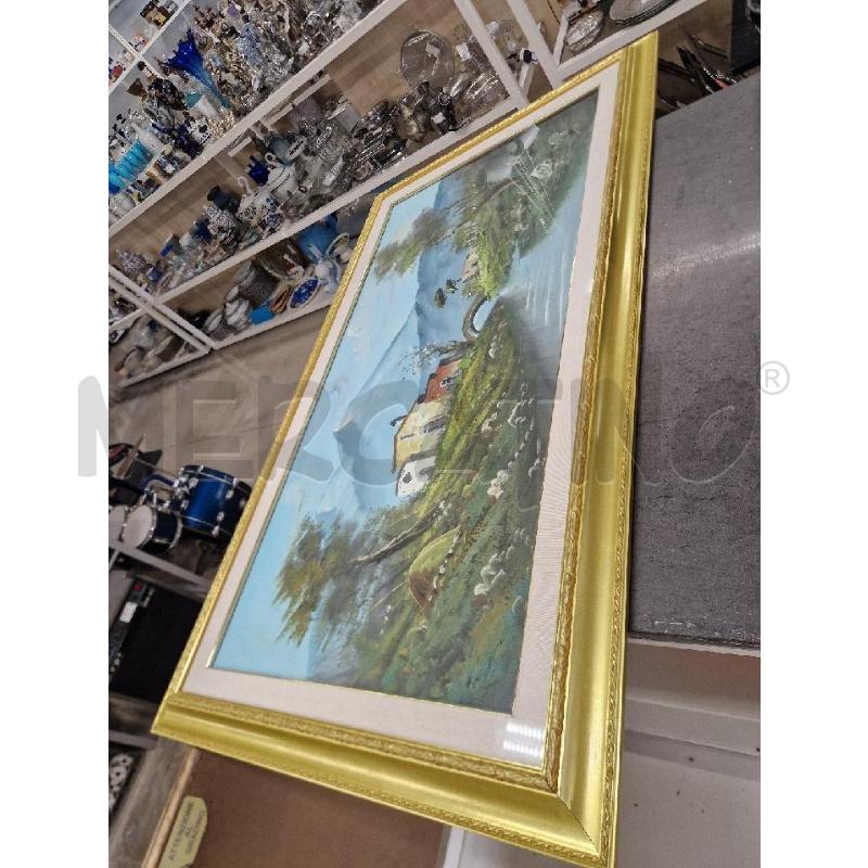 QUADRO RETTANGOLARE FIUME PONTE 150X90 | Mercatino dell'Usato Acerra 1