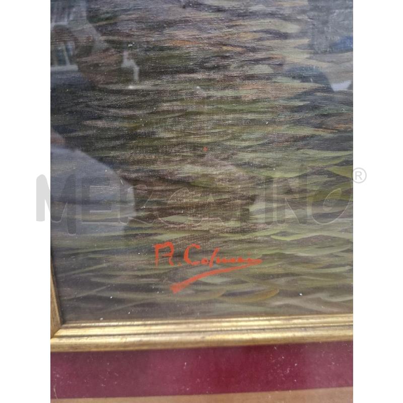 QUADRO RETTANGOLARE VEDUTA NAPOLI 80X100 | Mercatino dell'Usato Acerra 2