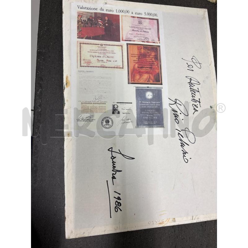 QUADRO TORRE MARE SCOGLI RINO PELUSIO | Mercatino dell'Usato Acerra 3