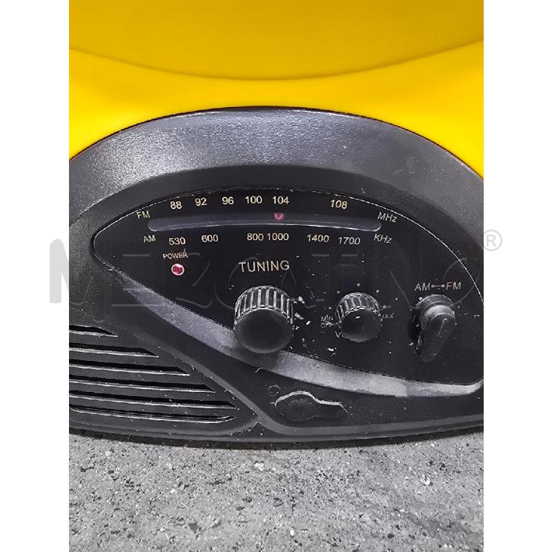 RADIO FRIGO GIALLA NERA | Mercatino dell'Usato Acerra 2