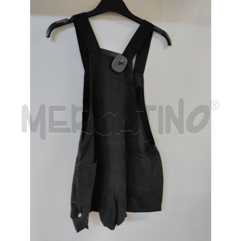 SALOPETTE BAMBINA NERO LOGO BIANCO | Mercatino dell'Usato Acerra 2