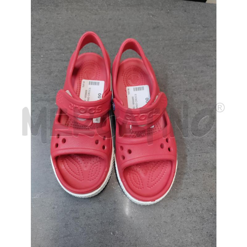 SANDALI BAMBINO CROCS ROSSO | Mercatino dell'Usato Acerra 1