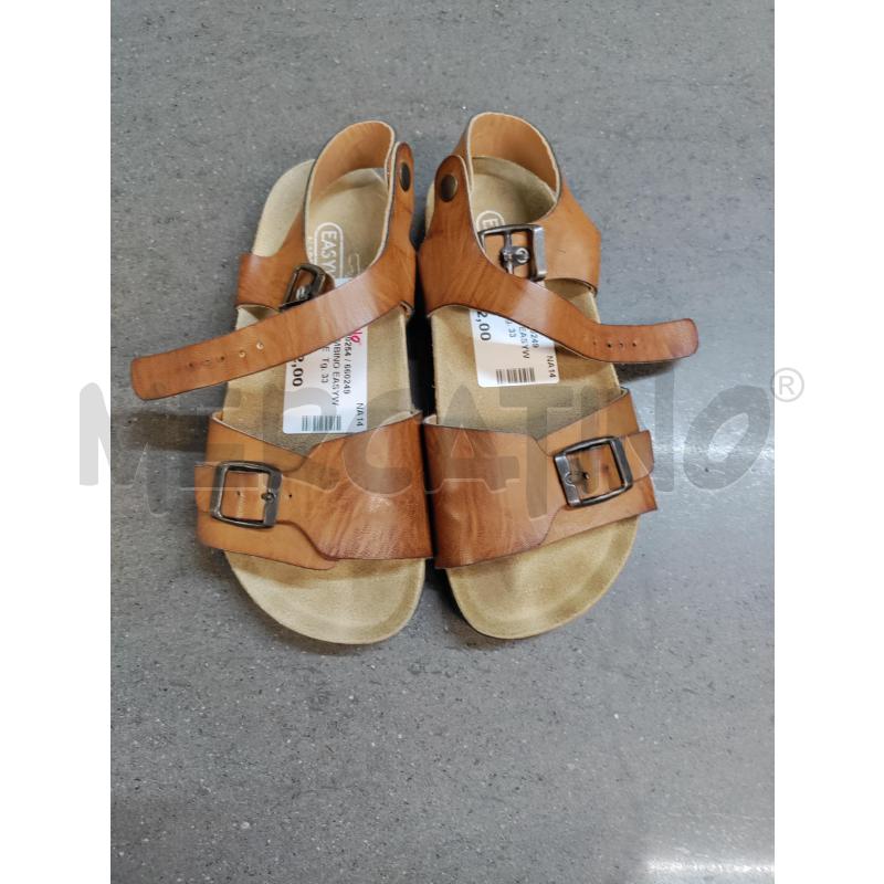 SANDALI BAMBINO EASYWALK MARRONE | Mercatino dell'Usato Acerra 1