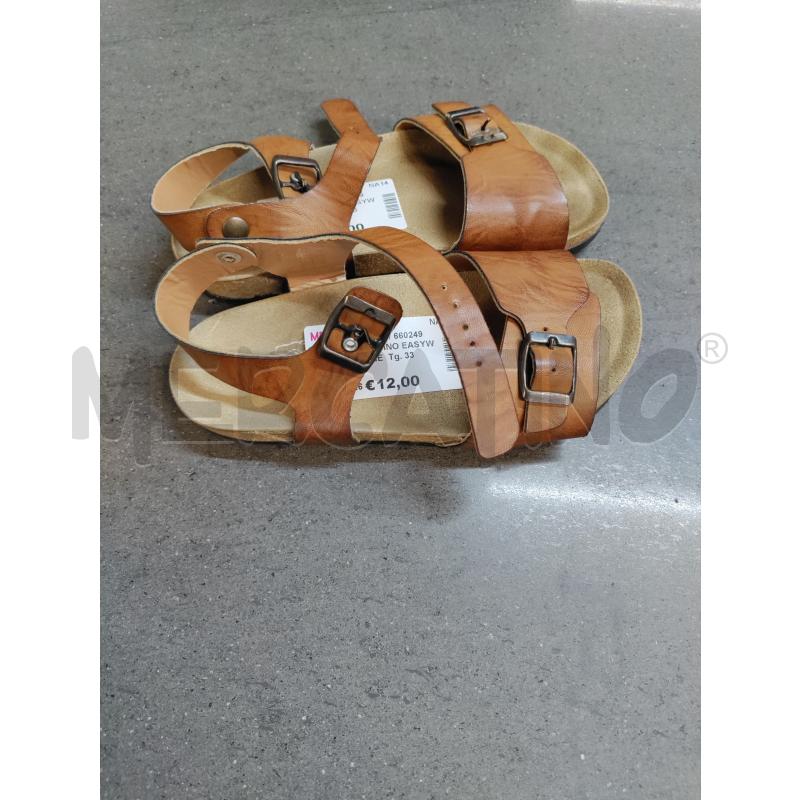 SANDALI BAMBINO EASYWALK MARRONE | Mercatino dell'Usato Acerra 2