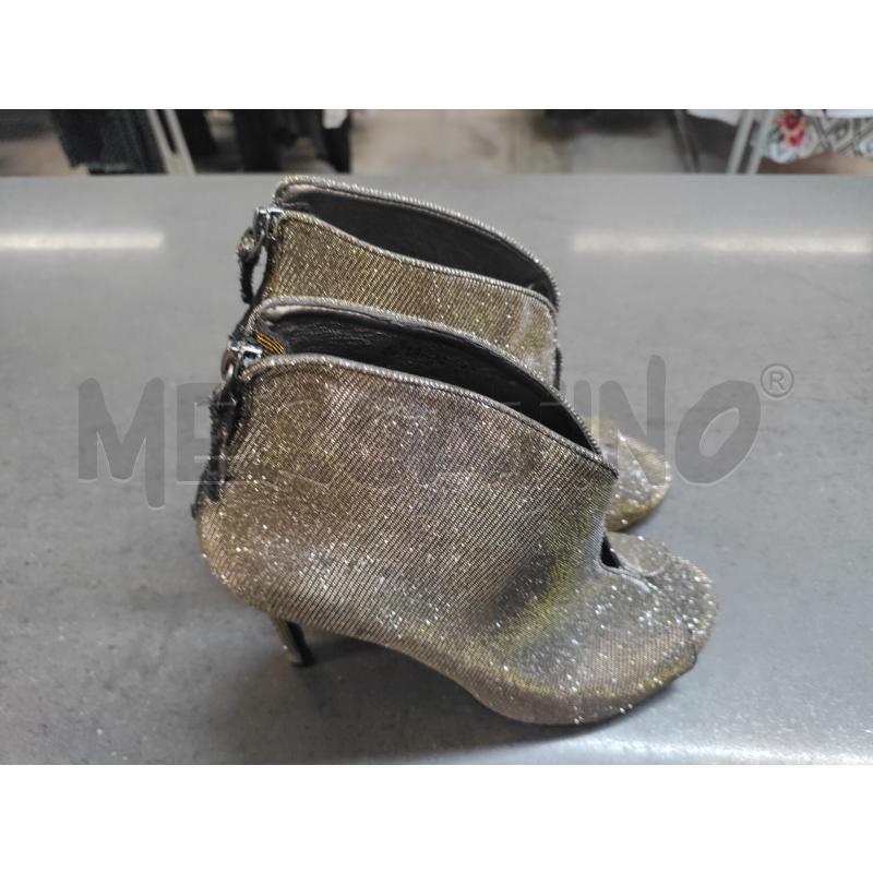 SANDALI DONNA CINTI LAMINATO DORATO | Mercatino dell'Usato Acerra 2