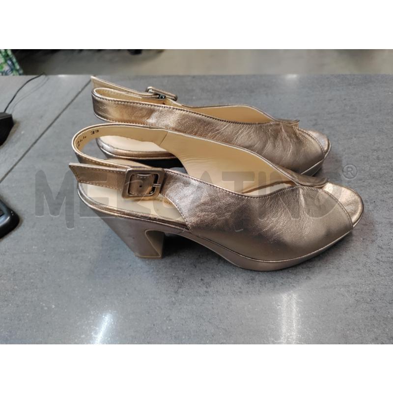 SANDALI DONNA MELLUSO BRONZO | Mercatino dell'Usato Acerra 2