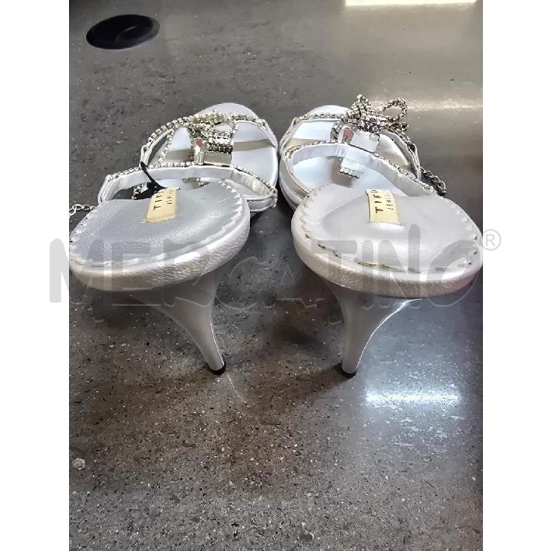 SANDALI DONNA TIFFI GRIGIO STRASS | Mercatino dell'Usato Acerra 3