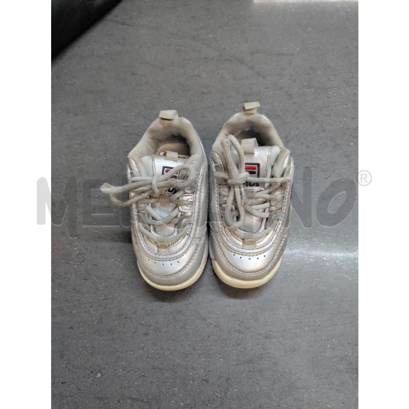 SCARPE BAMBINA FILA GRIGIO | Mercatino dell'Usato Acerra 1