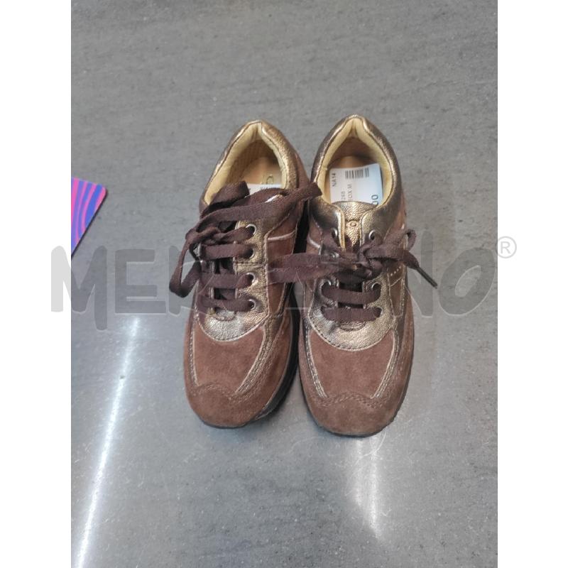 SCARPE BAMBINA GEOX MARRONE | Mercatino dell'Usato Acerra 1