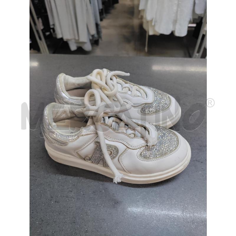 SCARPE BAMBINA JRICHMOND BIANCO STRASS DA RIVEDERE | Mercatino dell'Usato Acerra 2