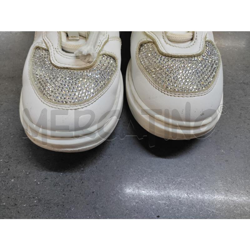 SCARPE BAMBINA JRICHMOND BIANCO STRASS DA RIVEDERE | Mercatino dell'Usato Acerra 3