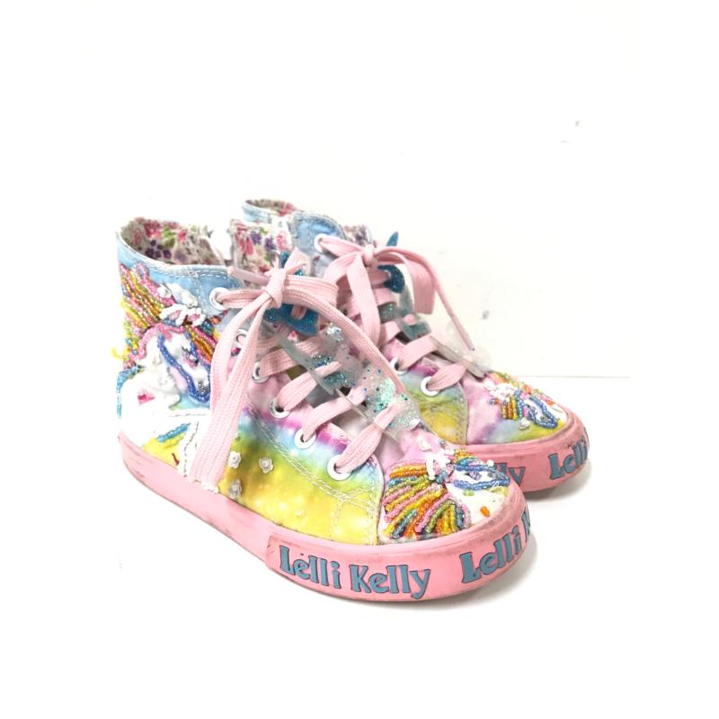 SCARPE BAMBINA LELLI KELLY UNICORNO ROSA BIANCO | Mercatino dell'Usato  Acerra