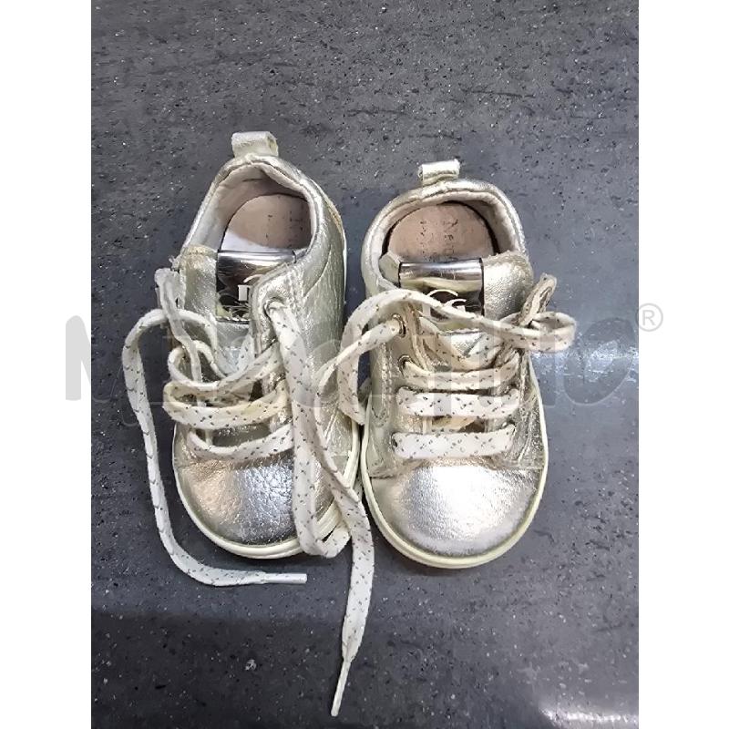 SCARPE BAMBINA NEROGIARDINI DORATO | Mercatino dell'Usato Acerra 1