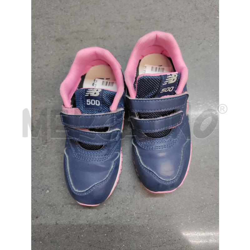 SCARPE BAMBINA NEW BALANCE ROSA BLU | Mercatino dell'Usato Acerra 1