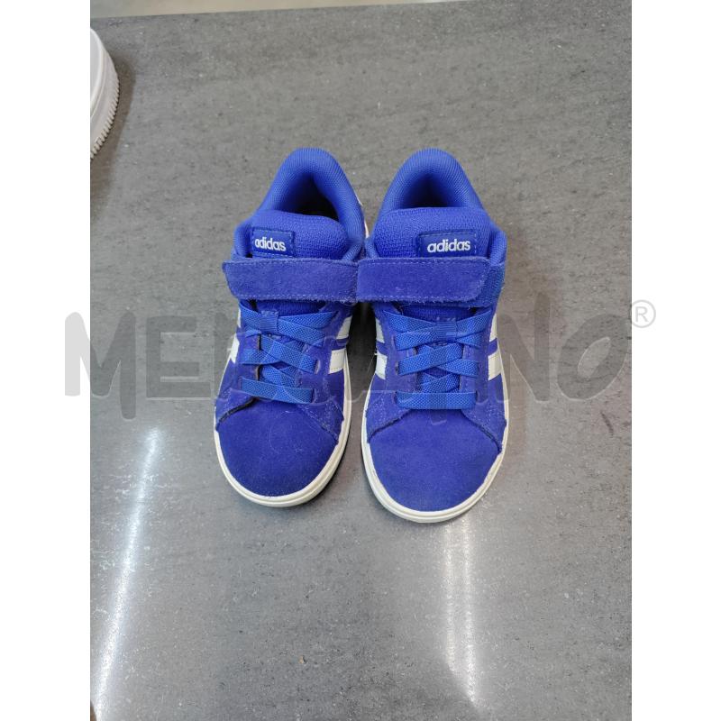 SCARPE BAMBINO ADIDAS BLU BIANCO | Mercatino dell'Usato Acerra 1