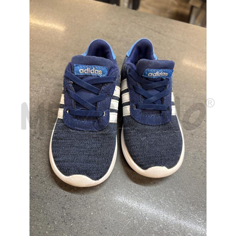 SCARPE BAMBINO ADIDAS BLU BIANCO STOFFA | Mercatino dell'Usato Acerra 1
