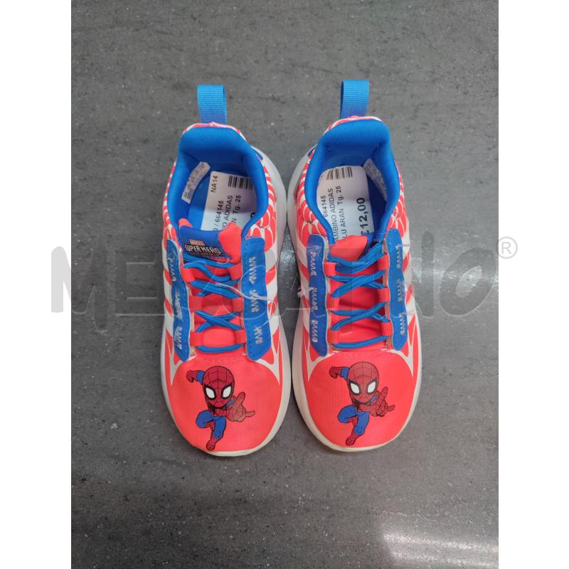 SCARPE BAMBINO ADIDAS MARVEL BLU ARANCIONE | Mercatino dell'Usato Acerra 1