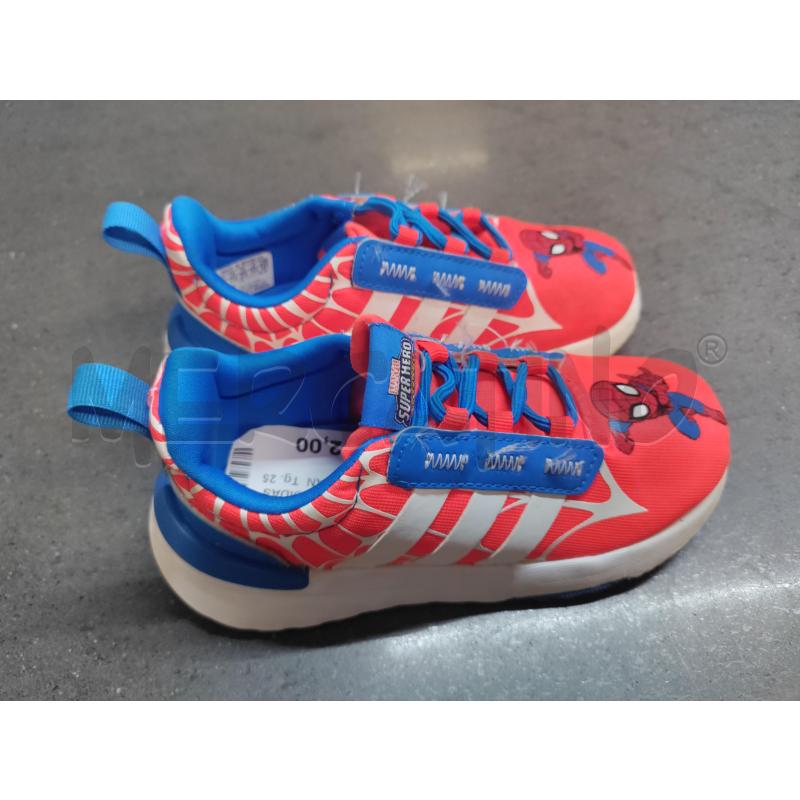 SCARPE BAMBINO ADIDAS MARVEL BLU ARANCIONE | Mercatino dell'Usato Acerra 2