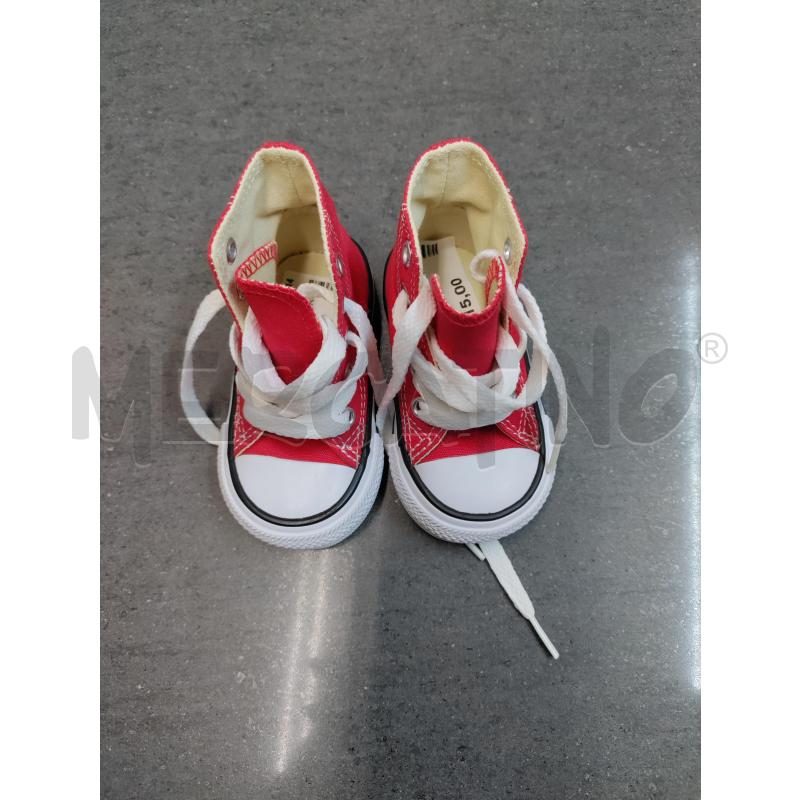 SCARPE BAMBINO CONVERSE ROSSE | Mercatino dell'Usato Acerra 1